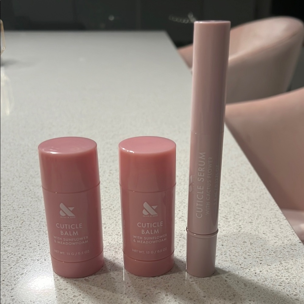 Pink Nail Tools Set for Makeup Enthusiasts